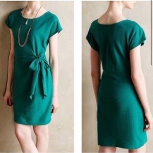 Anthropologie Green Saturday Sunday Dress. XS.